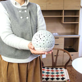 ケーラー / KAHLER ノビリ キャンドルホルダー ボール グレー 北欧 未使用品