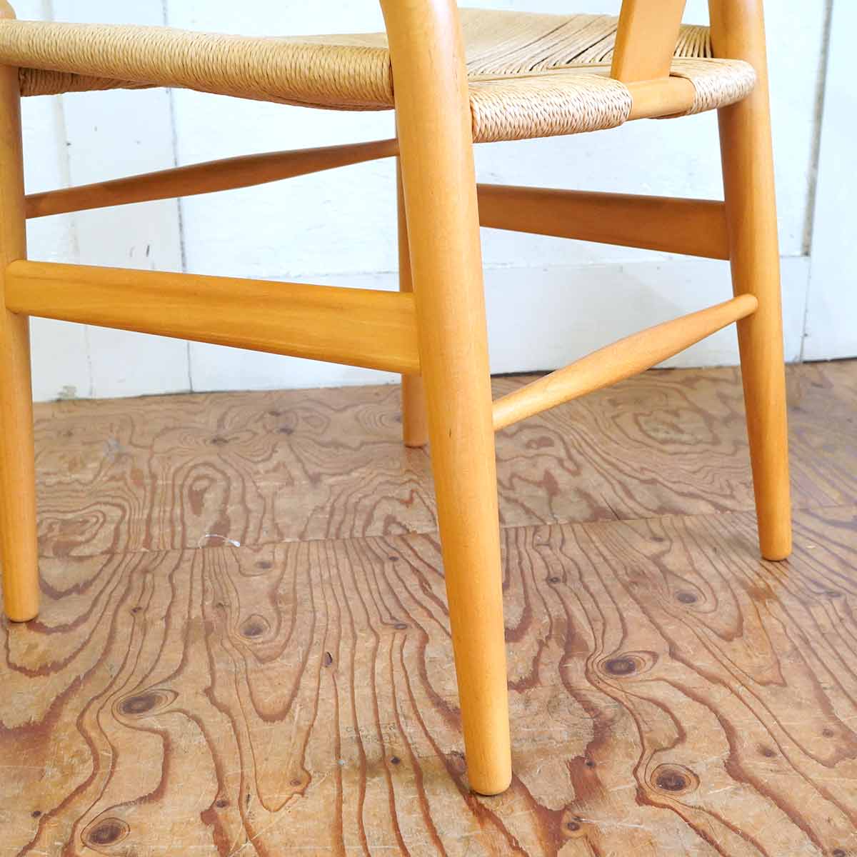 カール・ハンセン＆サン / Carl Hansen & Søn Yチェア CH24 【1】 ハンスJ.ウェグナー ビーチ ナチュラルペーパーコード 中古