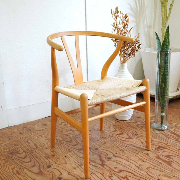 カール・ハンセン＆サン / Carl Hansen & Søn Yチェア CH24 【2】ハンスJ.ウェグナー ビーチ ナチュラルペーパーコード 中古