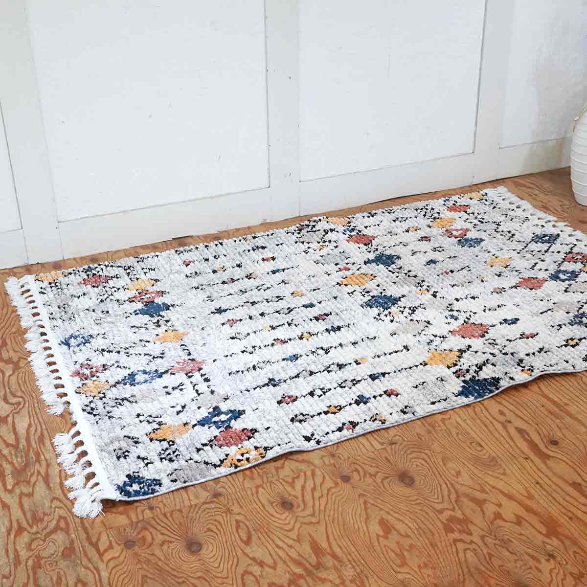 Kanademono / 金物家具のかなでもの モロッカンラグ Vibrant Ornament Azilal Rug 中古