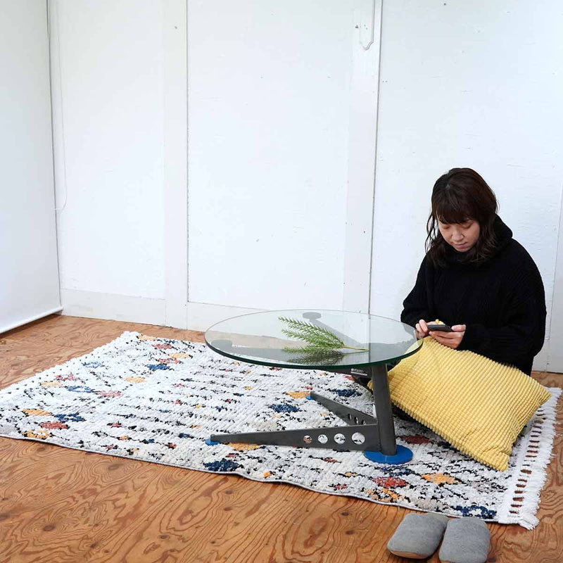 Kanademono / 金物家具のかなでもの モロッカンラグ Vibrant Ornament Azilal Rug 中古