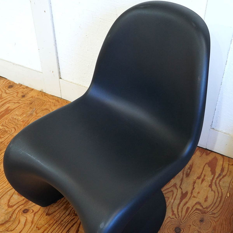 ヴィトラ  /  Vitra Panton Chair  パントンチェア ブラック 中古