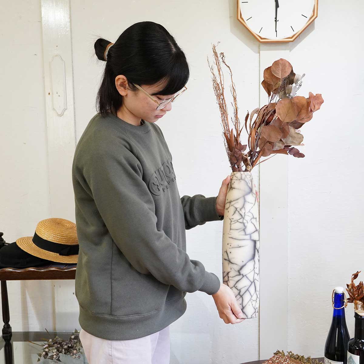 ドマーニ / Domani フラワーベース 花器 花瓶 ベルギー 中古