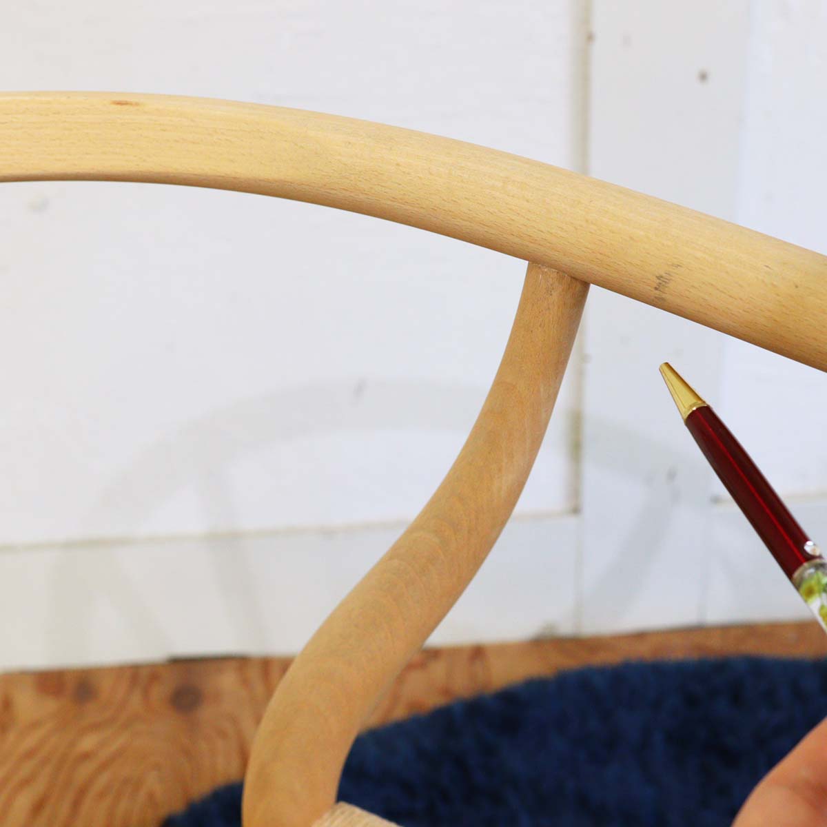 カール・ハンセン＆サン / Carl Hansen & Søn Yチェア CH24 ハンスJ.ウェグナー ビーチ ナチュラルペーパーコード 中古