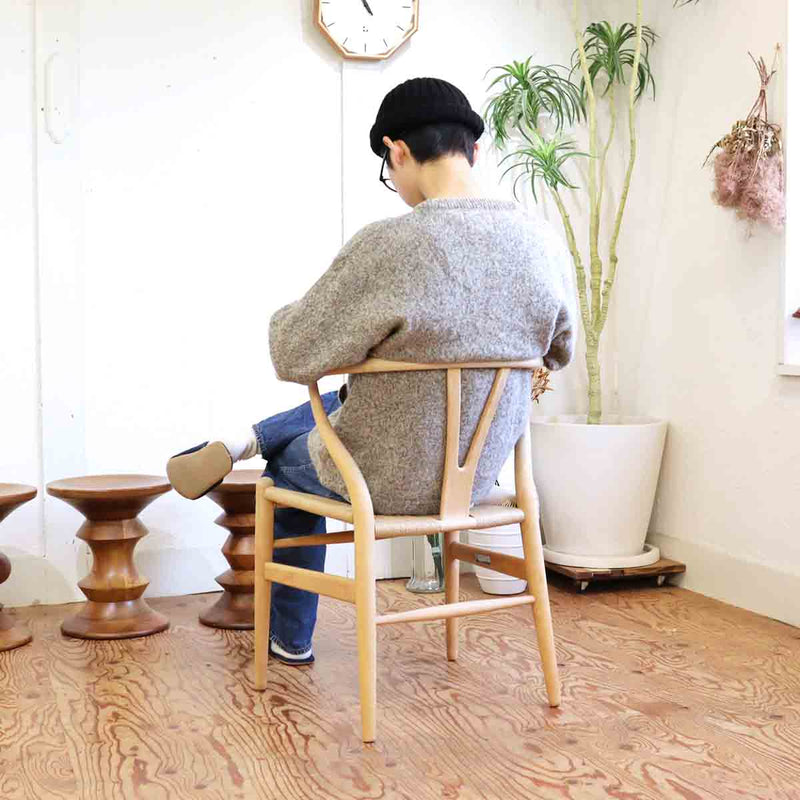 カール・ハンセン＆サン / Carl Hansen & Søn CH24 Yチェア ビーチ材 ナチュラルペーパーコード ハンス J. ウェグナー 【2】 中古