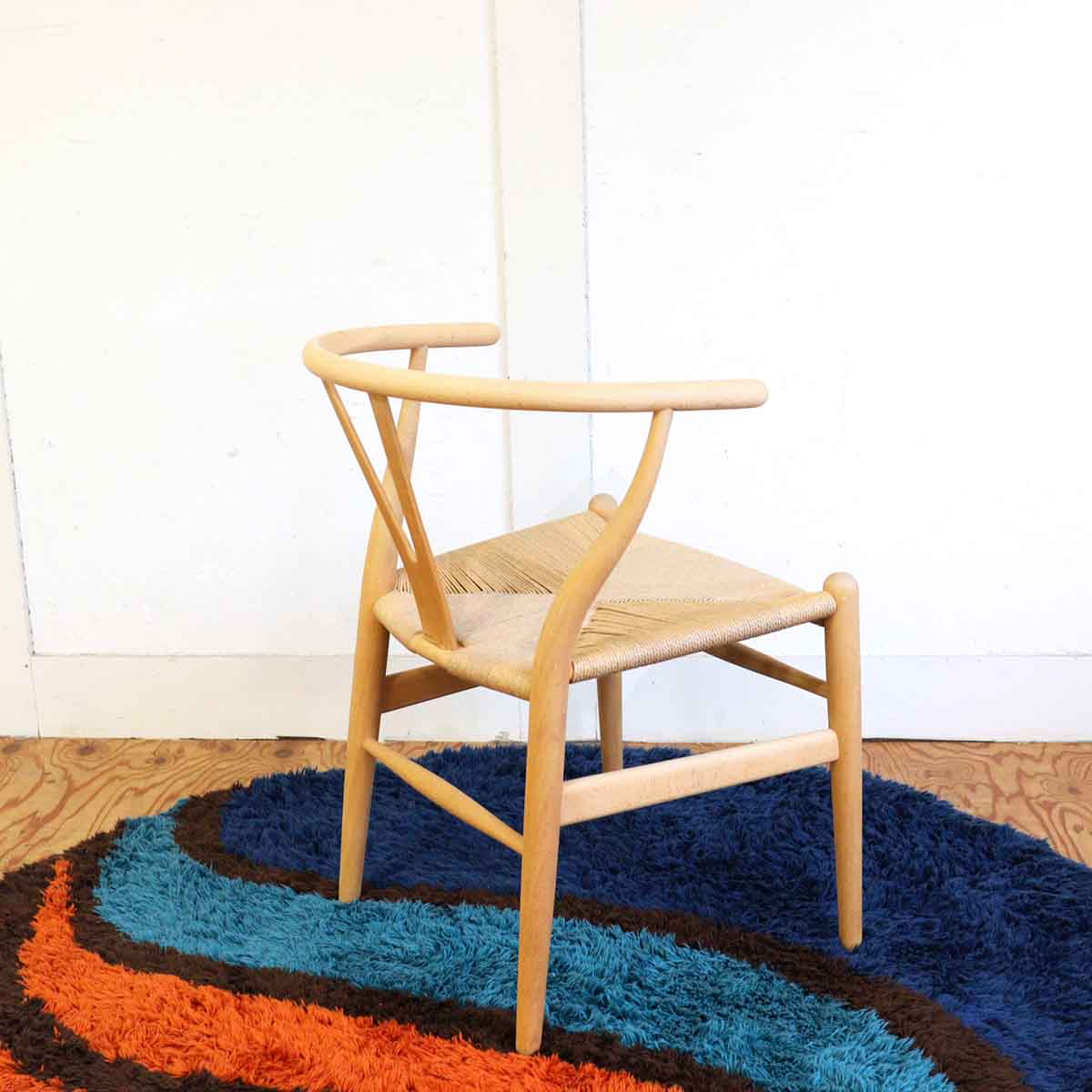 カール・ハンセン＆サン / Carl Hansen & Søn Yチェア CH24 ハンスJ.ウェグナー ビーチ ナチュラルペーパーコード 中古