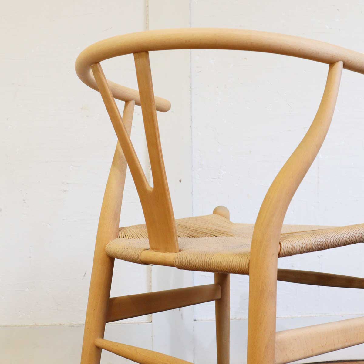 カール・ハンセン＆サン / Carl Hansen & Søn Yチェア CH24 ハンスJ.ウェグナー ビーチ ナチュラルペーパーコード 中古