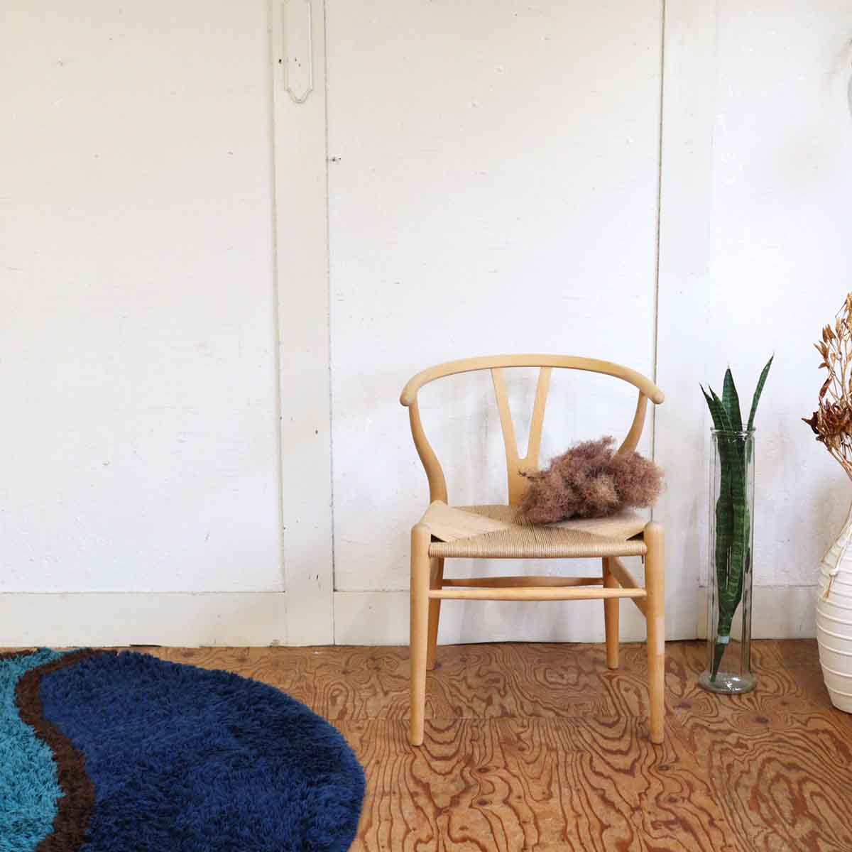カール・ハンセン＆サン / Carl Hansen & Søn Yチェア CH24 ハンスJ.ウェグナー ビーチ ナチュラルペーパーコード 中古