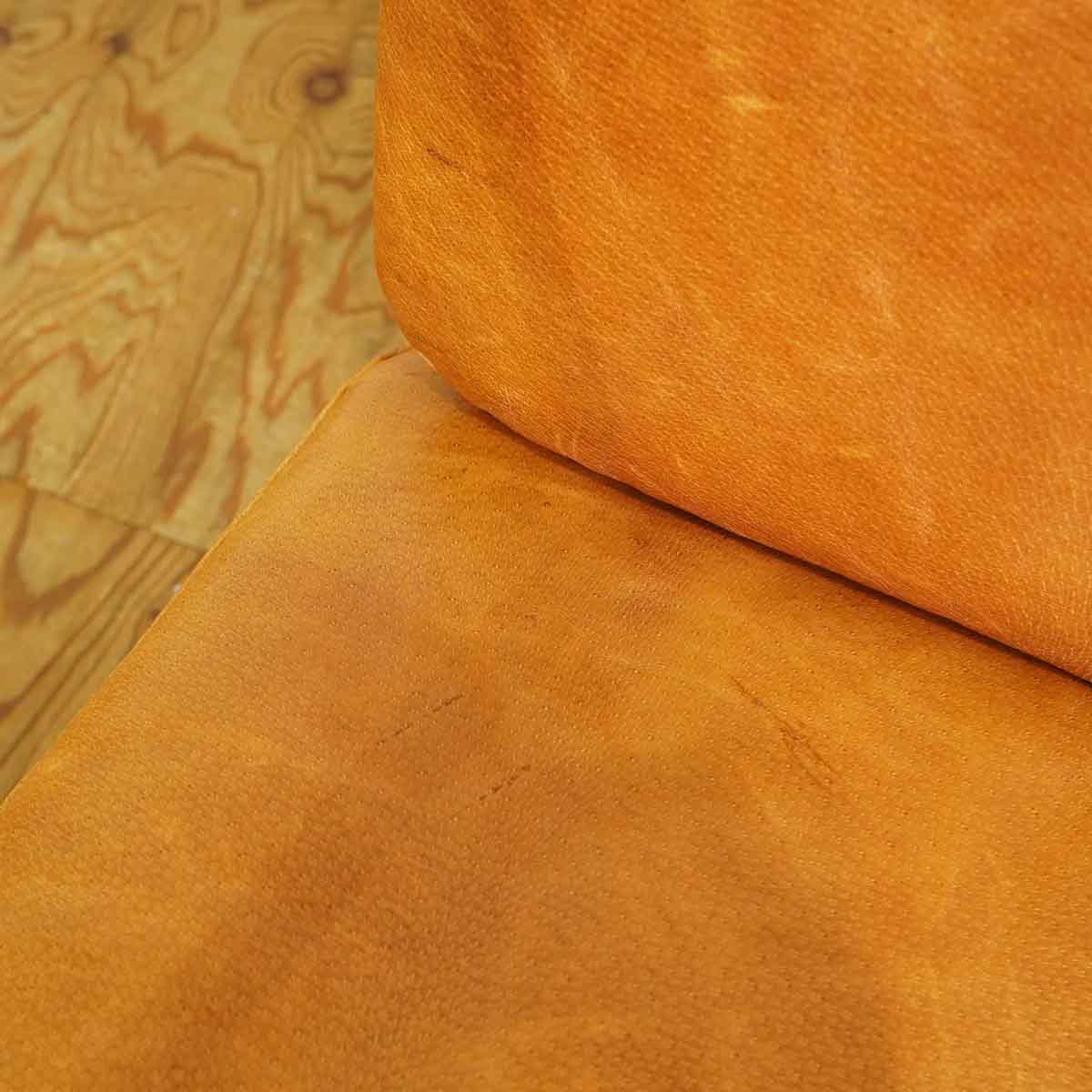 杉山製作所  felice ラウンジチェア 無垢鉄 豚革  キャメル FEL1733-SB 展示品