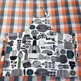 マリメッコ / marimekko プータルフリンパルハート / Puutarhurin Parhaat エプロン 中古