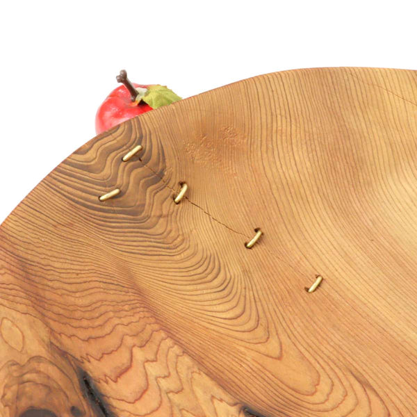 リバイブモブラープロジェクト 樹齢670年の御神木大杉から作ったウッドボウル 木の器 御神木 大杉 SDGs 【19/30】特大