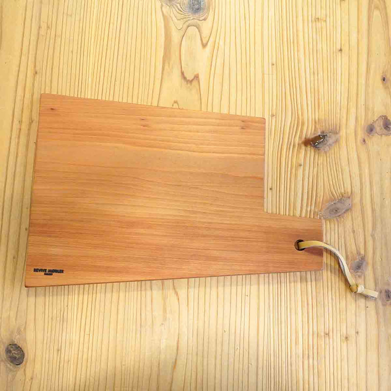 リバイブモブラープロジェクト 不要になった古い家具の木材から作ったカッティングボード ホオノキ SDGs【5】 地球環境にいちばんやさしい雑貨