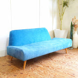 イデー / IDEE アーオソファ / AO SOFA 2人掛け ブルー ラブソファ 中古