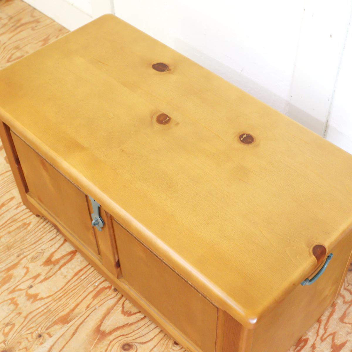 コスガ / KOSUGA プロヴァンスシリーズ ベンチBOX パイン材 中古