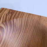 樹齢670年の御神木大杉の枝から作った角ボウル キートレイ 総無垢材 木の器 リバイブモブラープロジェクト