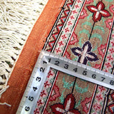 ペルシャ絨毯 敷物 ラグ 手織り 中古