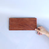 不要になった家具の木材から作った 折敷 【中】お盆 トレイ 無垢材 リバイブモブラープロジェクト