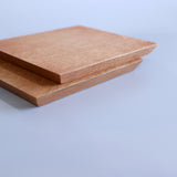 不要になった家具の木材から作った 折敷 【小 2枚セット】お盆 トレイ 無垢材 リバイブモブラープロジェクト