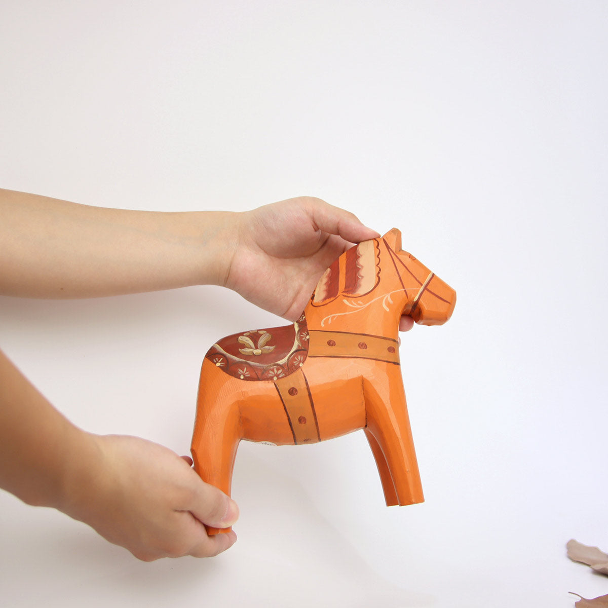 グランナス社　ダーラナホース13cm 新色　￼木目　スウェーデン　　M/1￼ グランナス社 ダーラナホース13cm 新色 ￼木目 スウェーデン M/1