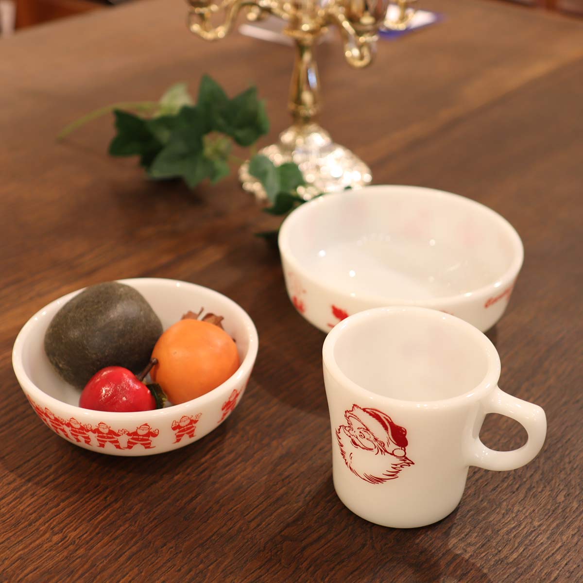 コーニング / Corning パイレックス / PYREX クリスマスパーティー マグ ヴィンテージ
