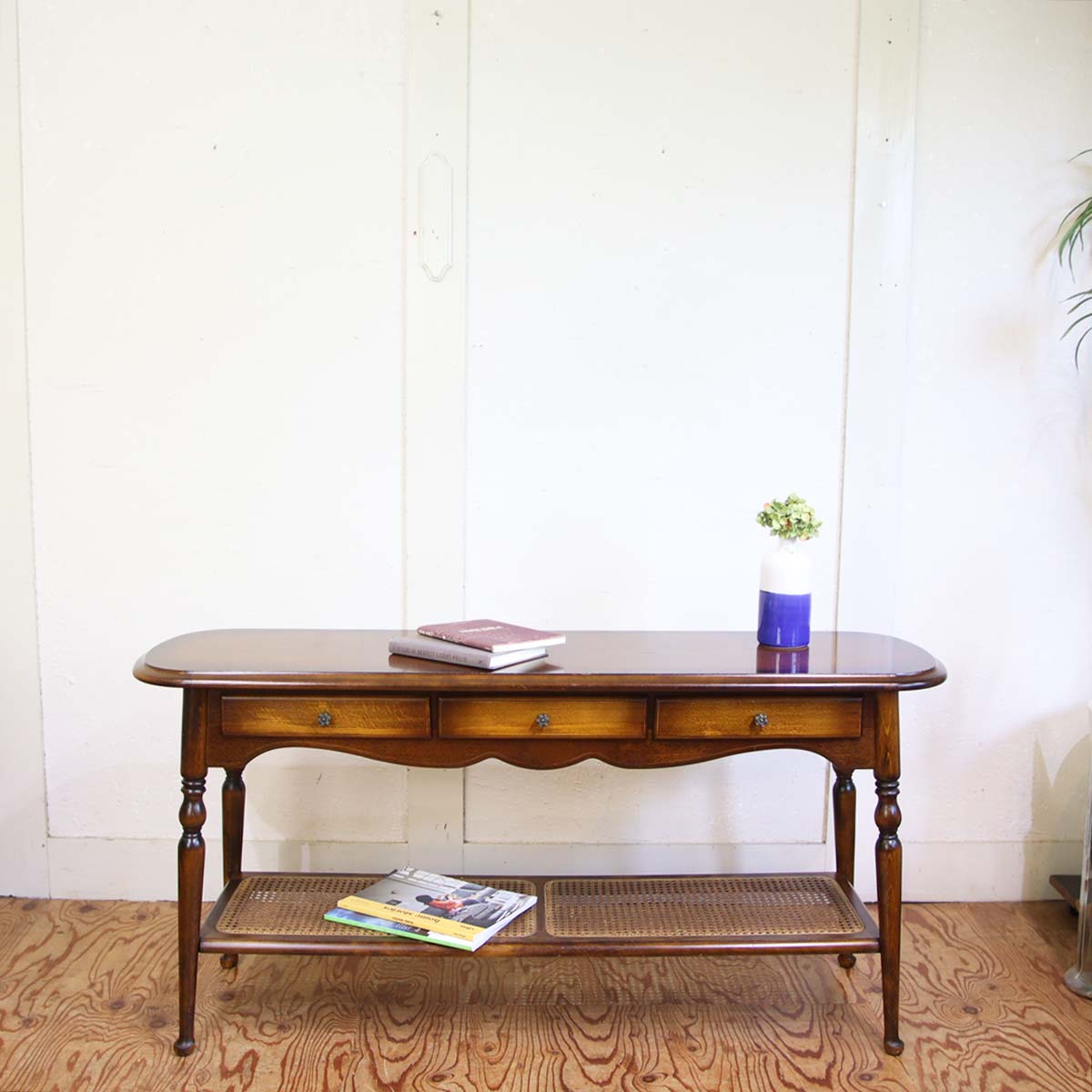 karimoku / カリモク家具  コロニアル コンソールテーブル 中古