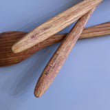 不要になった古い家具の木材から作った スプーン カトラリー 木の食器 【オーク】リバイブモブラープロジェクト