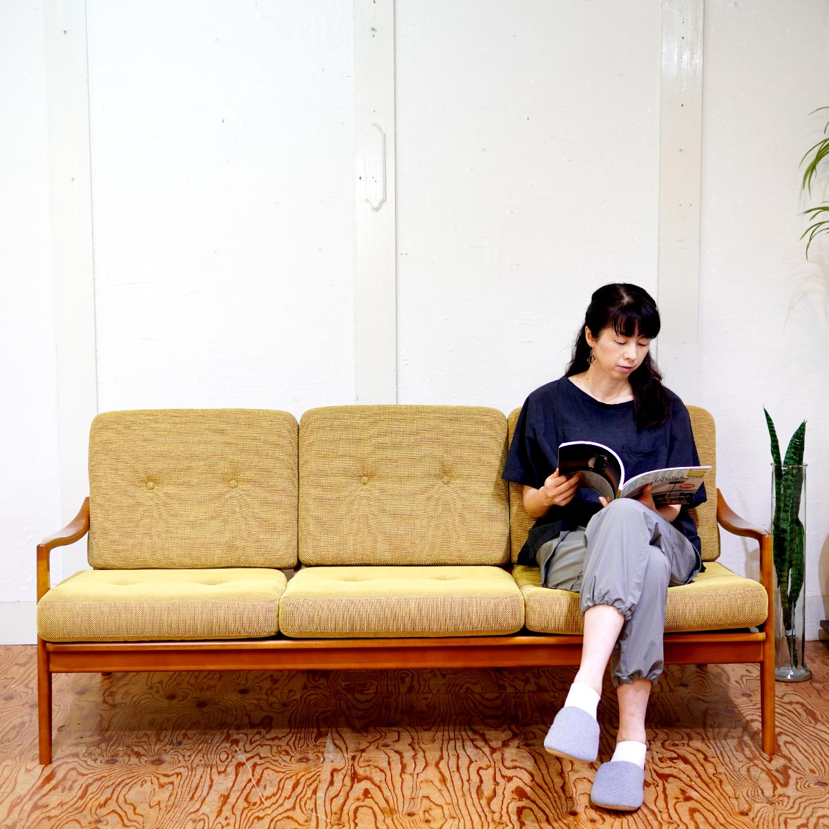 ローソファー / レザーソファー / コーナー付ソファー