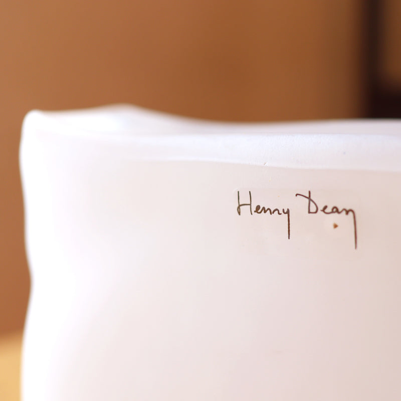 ヘンリーディーン / Henry Dean スクエアXSシリーズ フラワーベース ガラス 花器 ベルギー 中古