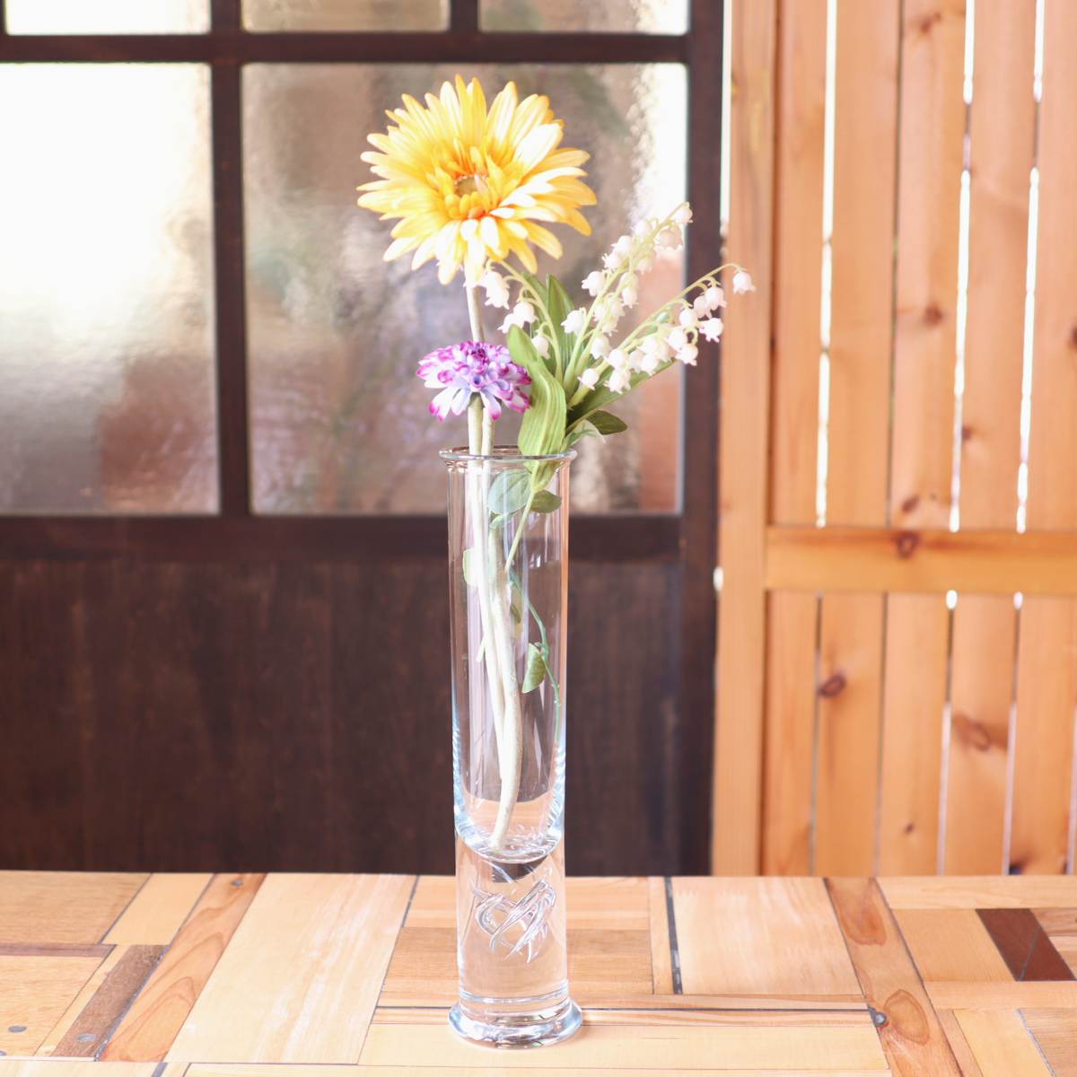 ホルムガード / Holmegaard クリア フラワーベース 花器 花瓶 北欧
