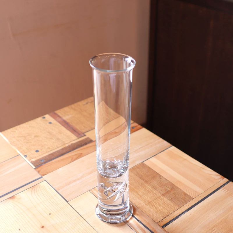 ホルムガード / Holmegaard クリア フラワーベース 花器 花瓶　北欧 中古