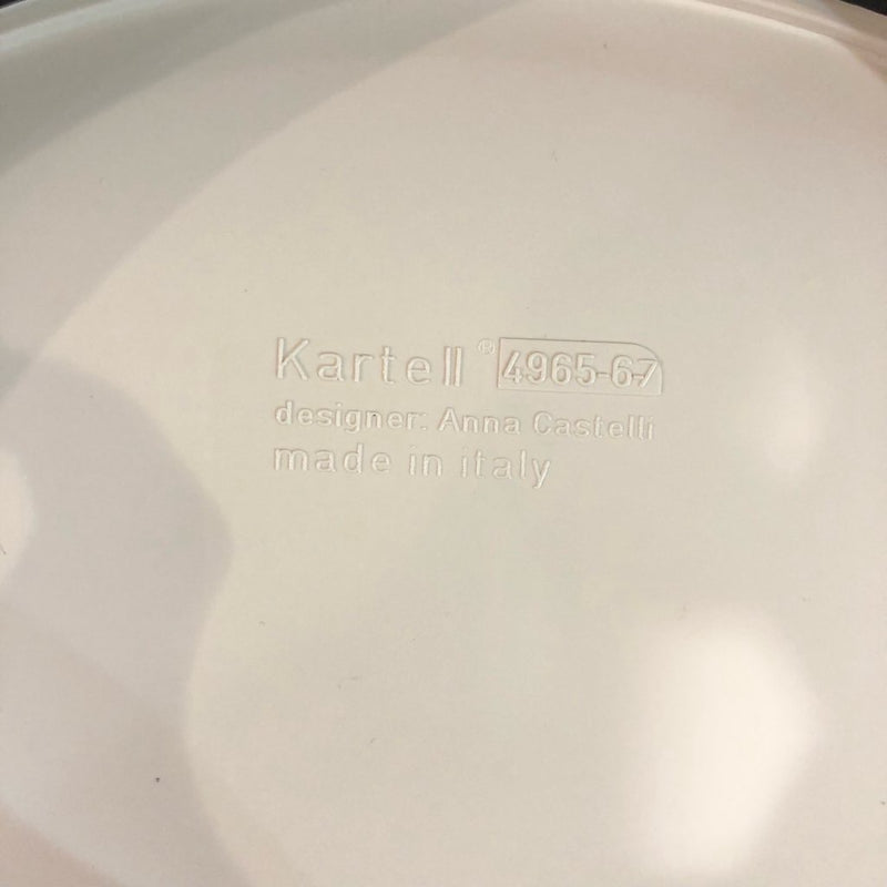 カルテル / Kartell コンポ二ビリ ラウンドエレメント 3段 ホワイト イタリア製 中古