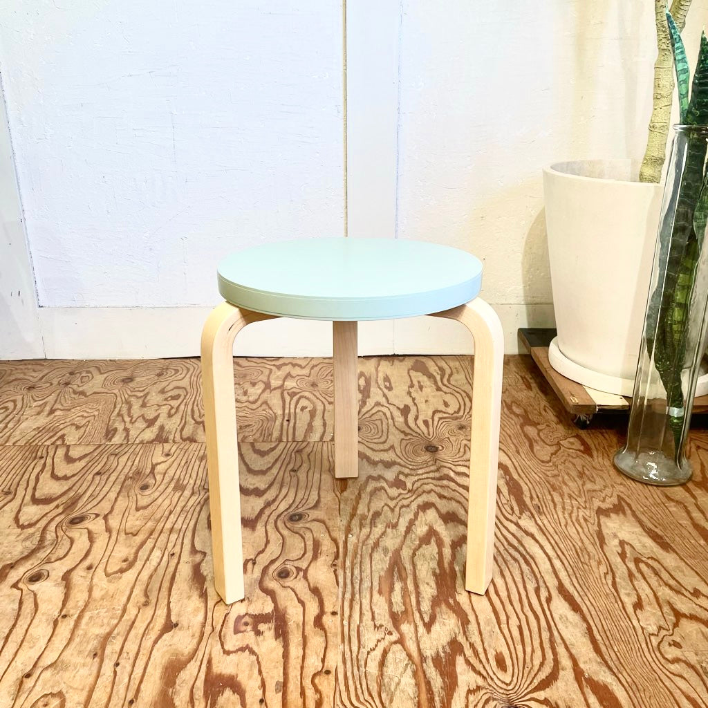 アルテック / Artek スツール60 グリーン ラッカー アルヴァ・アアルト 中古