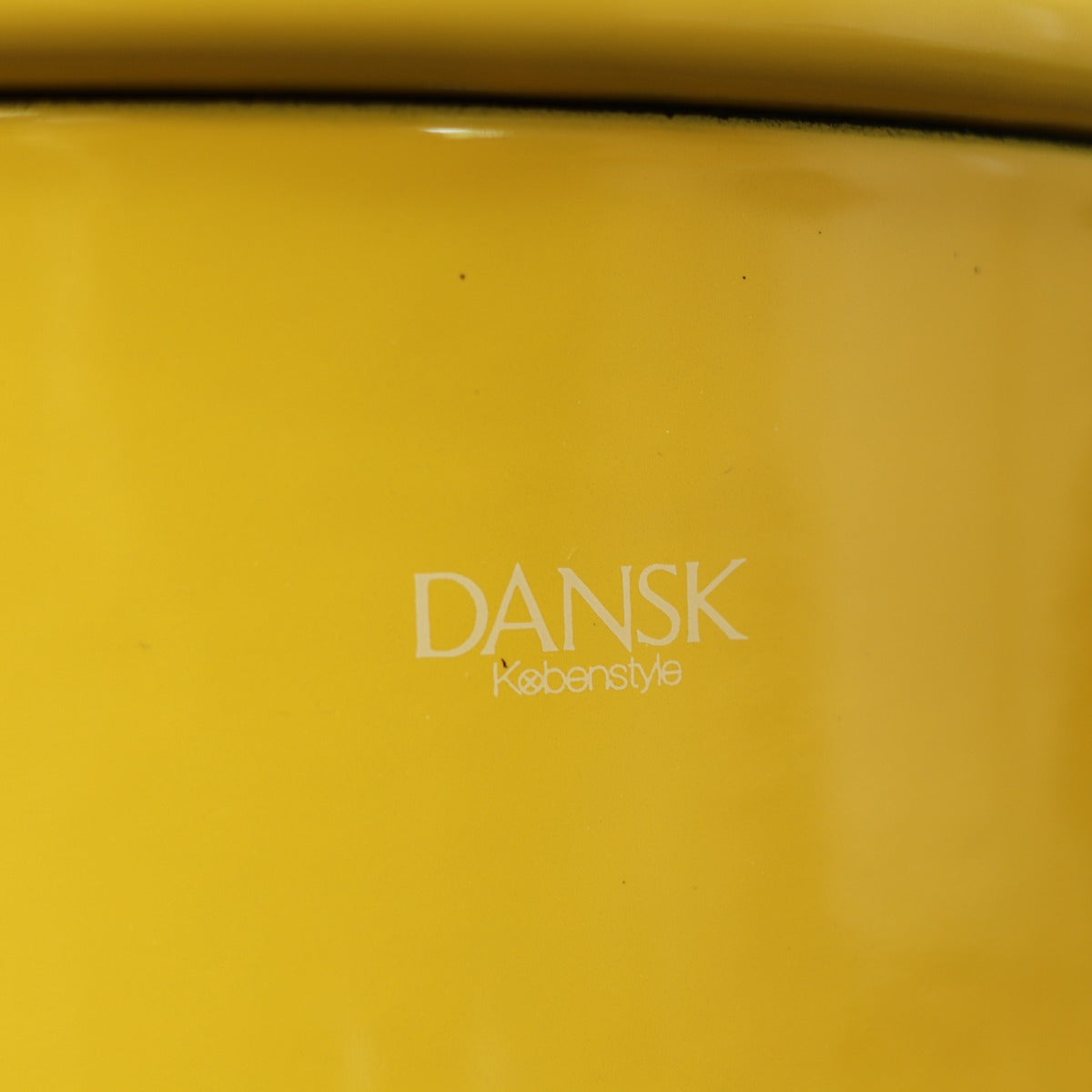 ダンスク / Dansk コベンスタイル 両手鍋 イエロー ホーロー鍋