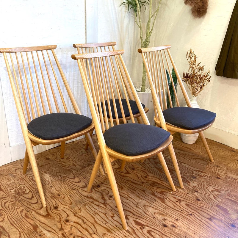 柏木工 シビル /CIVIL ダイニングチェア クッション付 オーク材 CC71A 展示品 飛騨 スポークチェア オーク – Restyle
