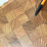 SUGI LIFE 智頭杉の匠 寄木 スツール 展示品