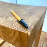 SUGI LIFE 智頭杉の匠 寄木 スツール 展示品