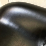 ビー＆ビー イタリア / B&B Italia マート / Mart ラウンジチェア ブラック 本革 リクライニング 展示品