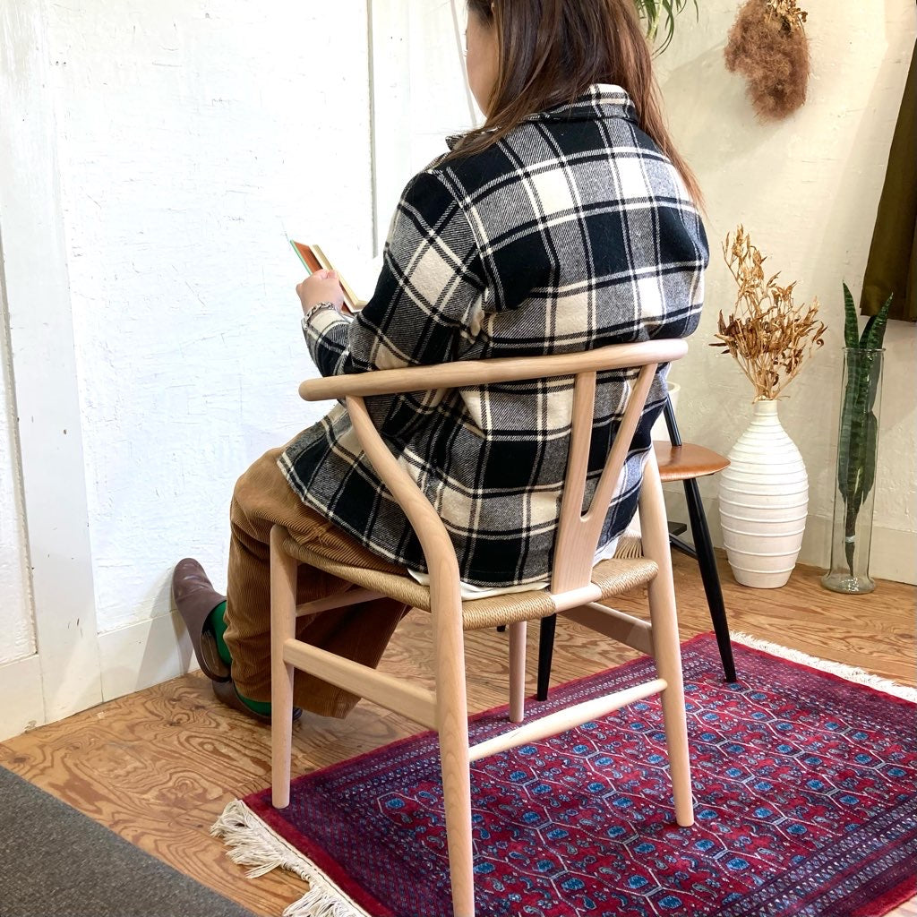 カールハンセン＆サン / Carl Hansen & Søn Yチェア CH24 ビーチ ソープフィニッシュ 【1】ハンスJ.ウェグナー 中古