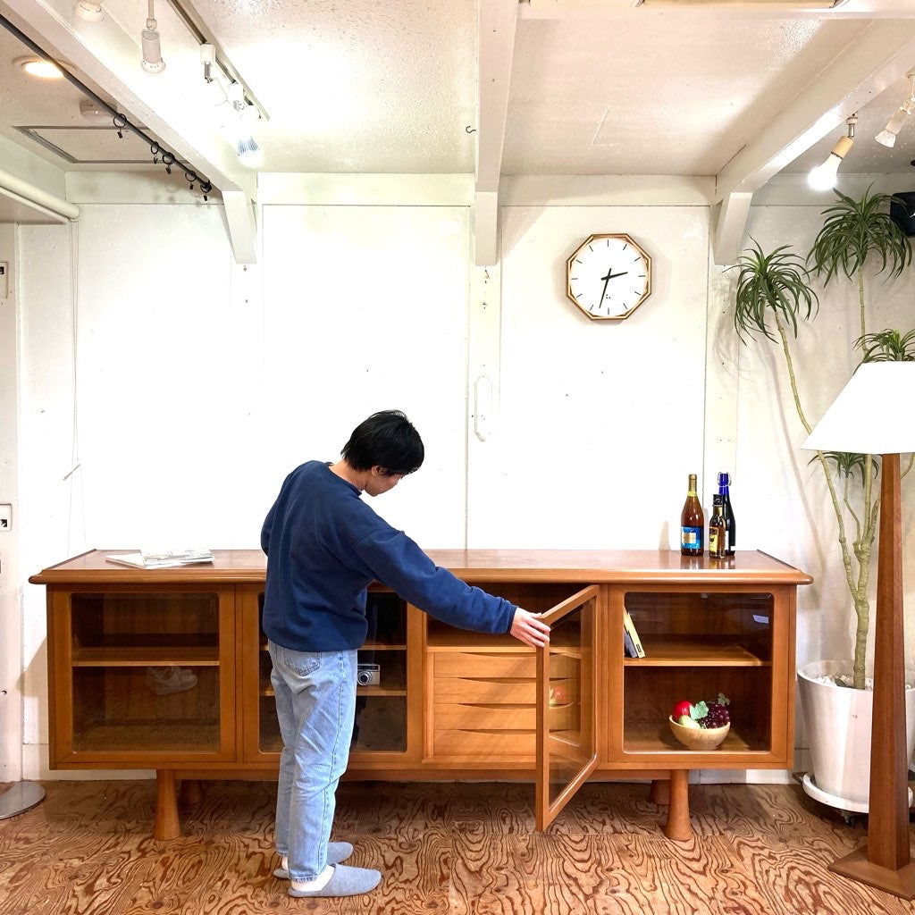 ジャパンヴィンテージ サイドボード チーク材