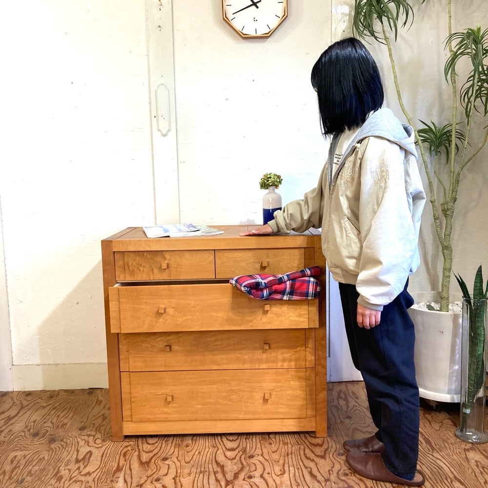SERVE FURNITURE 定番商品 メープル チェスト01