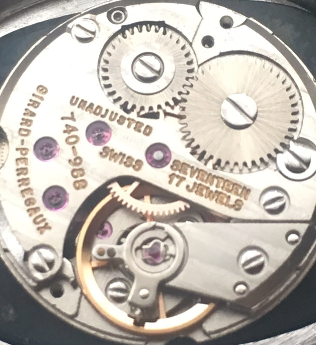 ジラール・ペルゴ / Girard-Perregaux 4P ダイヤ 腕時計 ブラック 