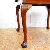 英国アンティーク ドローリーフテーブル 猫脚