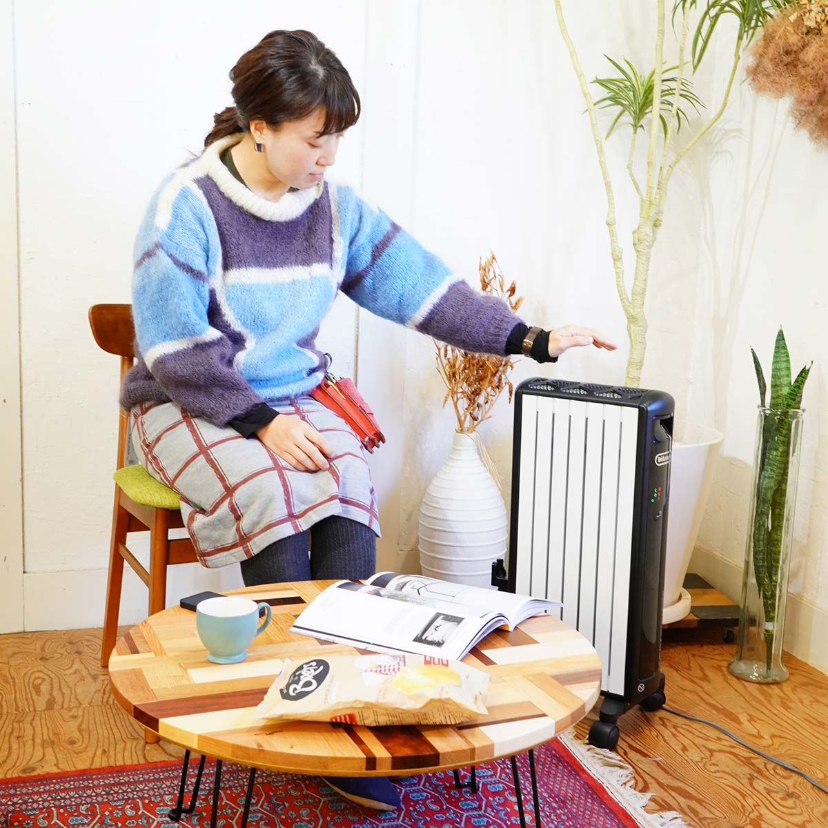 デロンギ / De'Longhi マルチダイナミックヒーター MDH09 2017年製 中古