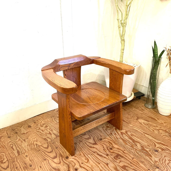 USED ハンガーチェア Ork(ナラ)無垢材 高級家具 飛騨高山のオーク