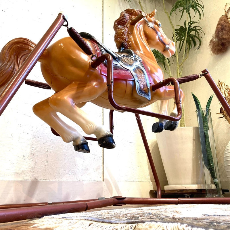 アメリカンヴィンテージ ロッキングホース 馬の遊具