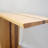 リバイブモブラープロジェクト 不要になった古い家具の木材から作ったコーヒーテーブル M 【14】総無垢材 オーク ウォールナット 地球にいちばんやさしい家具 SDGs<i>動画あり</i>