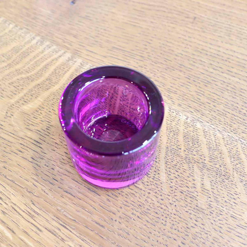イッタラ / iittala kivi マリメッココラボ キャンドルホルダー アメジスト 中古 イッタラ / iittala kivi マリメッココラボ キャンドルホルダー アメジスト 中古