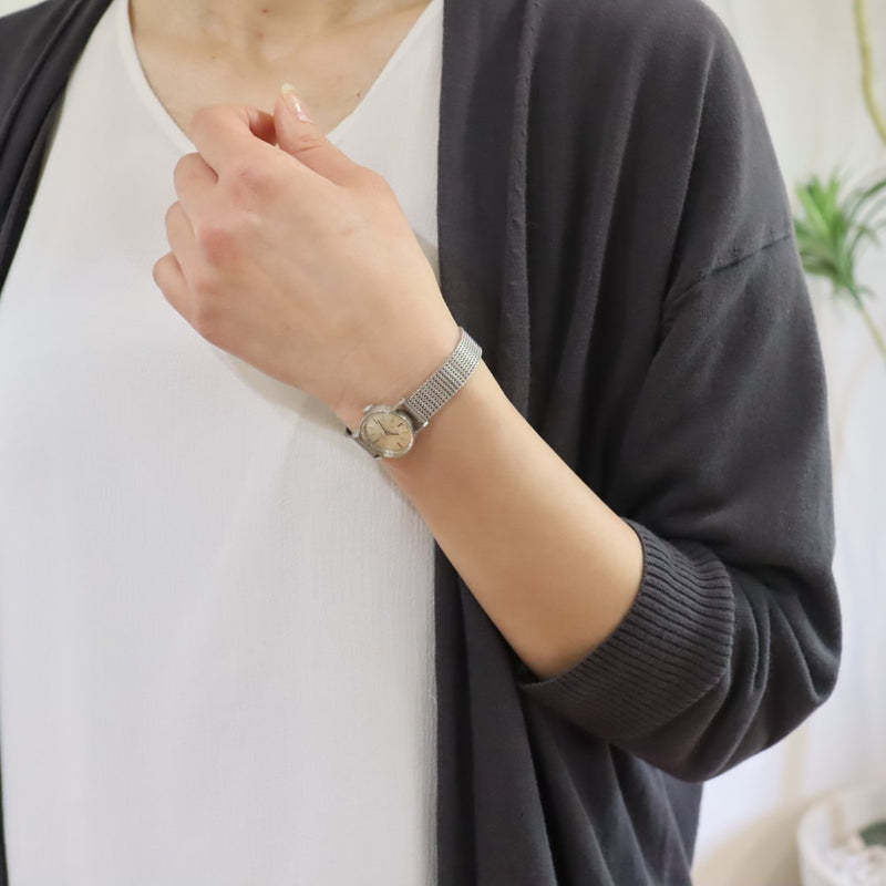 オメガ / OMEGA デビル カットガラス 【4】 レディース アンティーク腕時計 中古