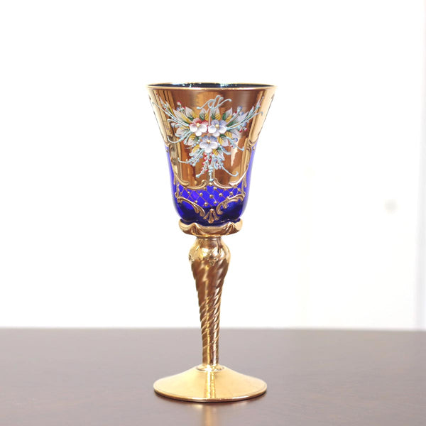 ムラーノ グラス / MURANO GLASS ワイングラス ベネチアングラス イタリア 中古
