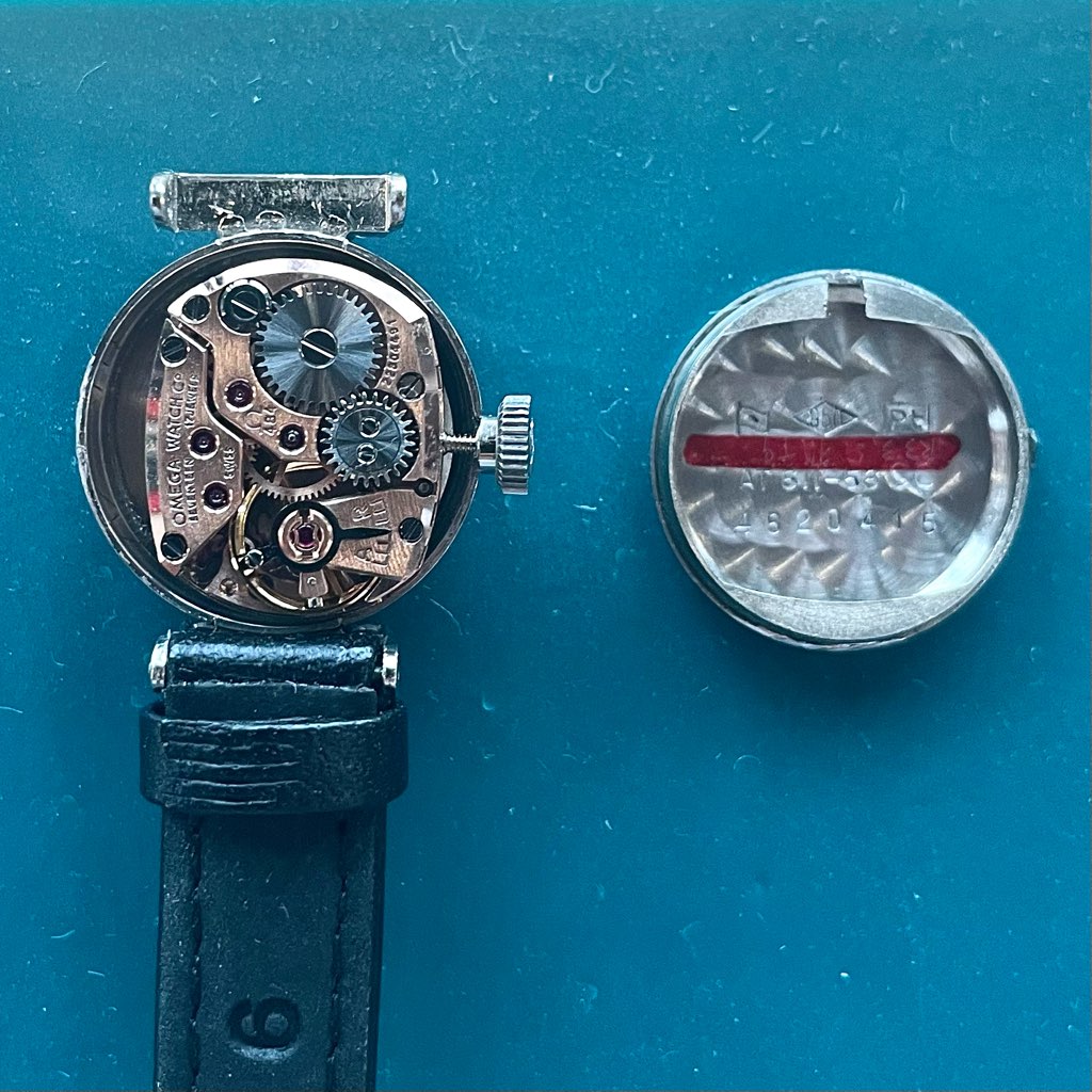 オメガ OMEGA 腕時計 カットガラス 8Pダイヤ アンティーク時計 オメガ OMEGA 腕時計 カットガラス 8Pダイヤ アンティーク時計